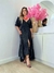 Imagem do Vestido Midi Jô V Decote V Verde 3/4 Feminino