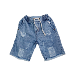 Bermuda Jeans Destroyed Império