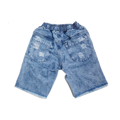 Bermuda Jeans Destroyed Império - comprar online