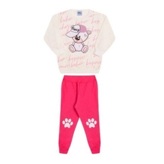 Conjunto em moletom Bicho Bagunça 3139