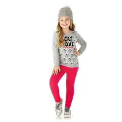 Conjunto em moletom Bicho Bagunça 3139 - comprar online