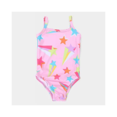 Maiô Infantil Kamylus Proteção UV 50 Unicórnio - Rosa 10220