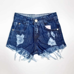 Short Jeans com Brilho Império