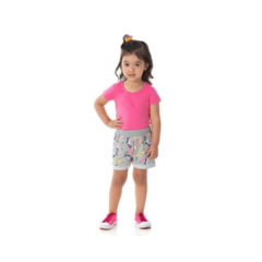 Shorts Moletinho Flamê Bicho Bgunça 11641