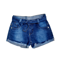 Short Jeans com Cinto Império