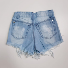 Short Jeans Claro Destroyd Império - comprar online