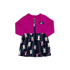 Vestido Infantil Feminino Alakazoo 67458