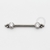 TN434 Nipple jewelry stone CZ spheres titânio - 16mm Cristal