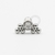 PB65 Microbell Pedra Cristal com esferas aço 316L