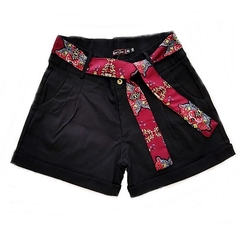 Shorts Meia Coxa Plus Size + Brinde Cintinho Colorido - loja online
