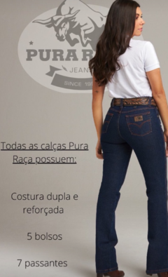 Calça Country Feminina Amaciado Pura Raça - comprar online