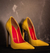 Stiletto amarillo charol alto 12 cm lo
