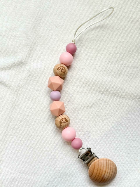 PORTA CHUPETE ARCOIRIS - comprar online