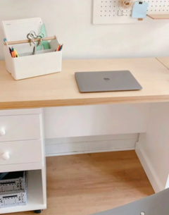 Escritorio Rectangular con Cajonera - carpinteriaangel