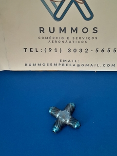 Encaixe de Mangueira Cruzado - PN/ AN827-5D