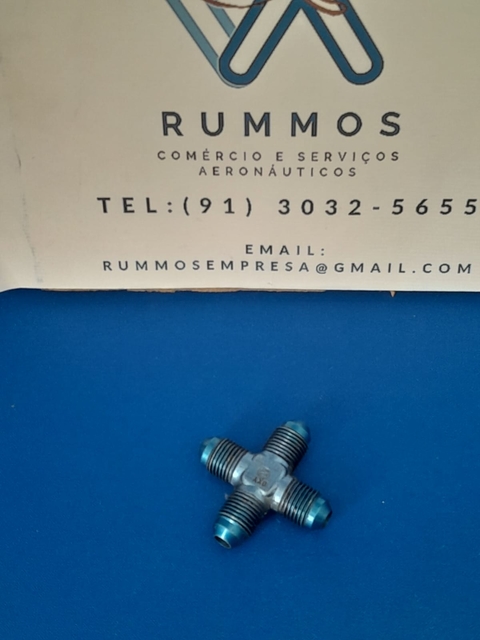 Encaixe de Mangueira Cruzado - PN/ AN827-5D