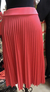 Saia Midi Plissada em Crepe - comprar online