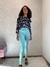 Camisa Ciganinha Floral Preta e Branca - comprar online
