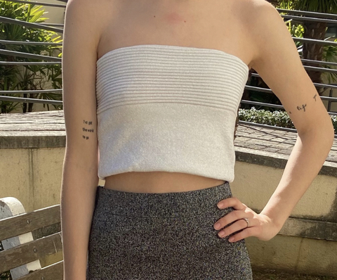 Blusinha Faixa Tomara que Caia