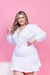 Imagem do Vestido Plus Size Noiva e Colors com cinto Midi Fru
