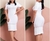 Vestido Tricot Cris Midi detalhe em barra Noiva - loja online