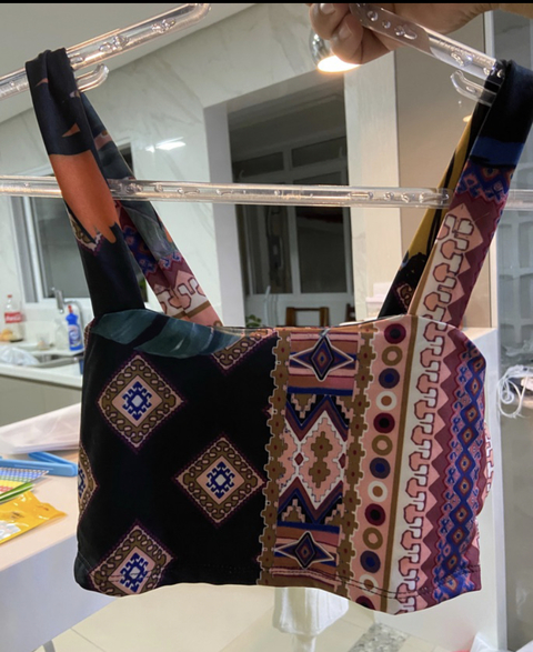 Cropped Top Estampado