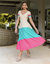 Vestido Midi Com Manga