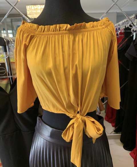 Blusinha Ciganinha em Viscose