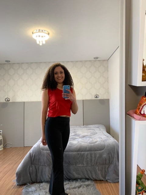 Blusinha em Suede Regata