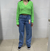 Calça Jeans Modelo Wide Leg na internet