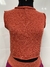 Imagem do Blusinha cropped tricot gola canoa