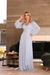 Vestido Longo Tule de Manga Longa Fluido Noiva, convidadas e Madrinhas - comprar online