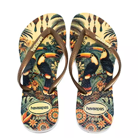 Chinelo Havaianas Farm Feminino