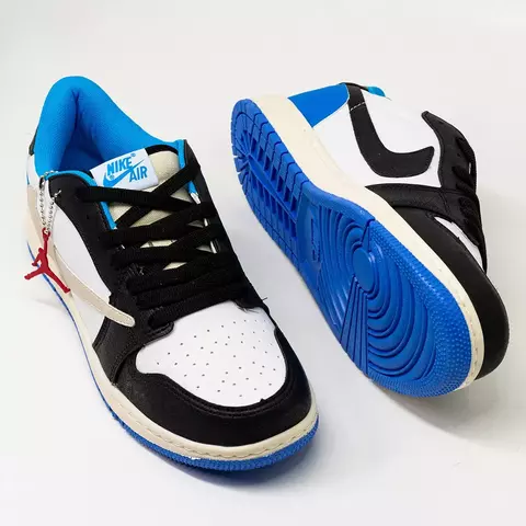 Tênis Nike Air Jordan Travis Scott Dunk Low Preto Masculino