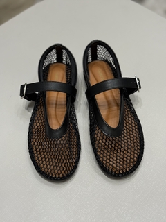 Sapatilha Preta Tela - Gleez Shoes