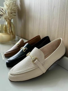 Mocassim Couro Gelo - Gleez Shoes