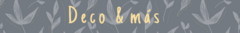 Banner de la categoría Deco y más