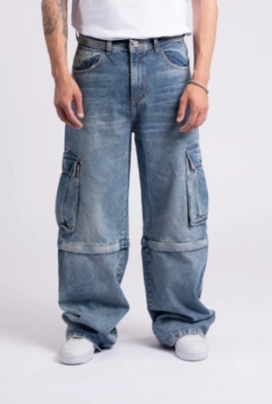 Jeans baggy desmontable 171