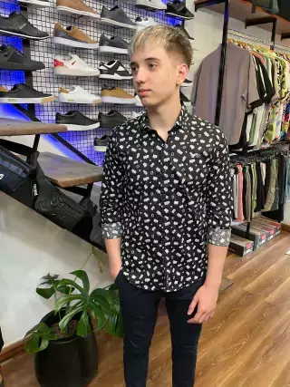 Camisa estampada 34102 - comprar online