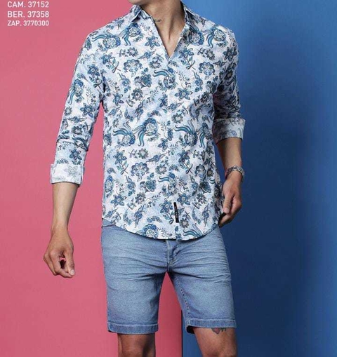 Camisa estampada 37152