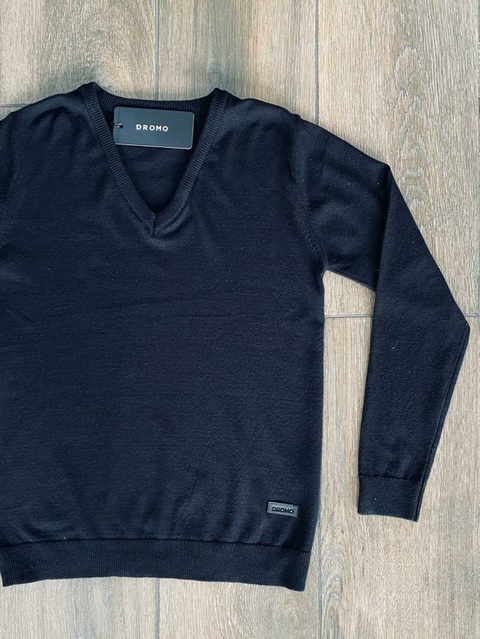 Sweater escote en V 6001