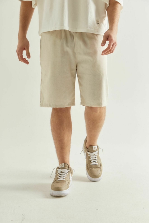 Bermuda lino c/elástico 6037