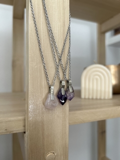 Collar Amatista mini - UNSUI TIENDA HOLÍSTICA