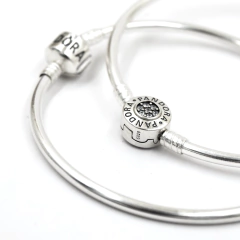 Pulsera esclava estilo Pandora Plata 925 - GRABADOS MAI