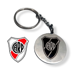 Llavero River De Acero Quirúrgico Con Grabado Personalizado - comprar online