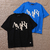 Camiseta Amiri Staggered Logo - loja online