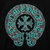Camiseta Chrome Hearts bordado azul - Veloque