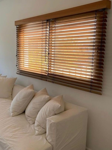 Cortinas de madera