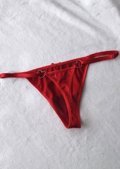 Tanga Cherry Rose Satin - comprar en línea