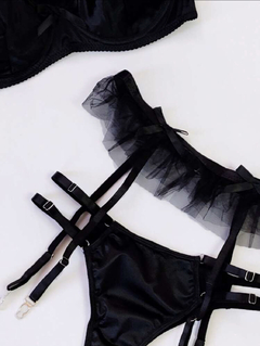 Set Satin Mystique Noir en internet